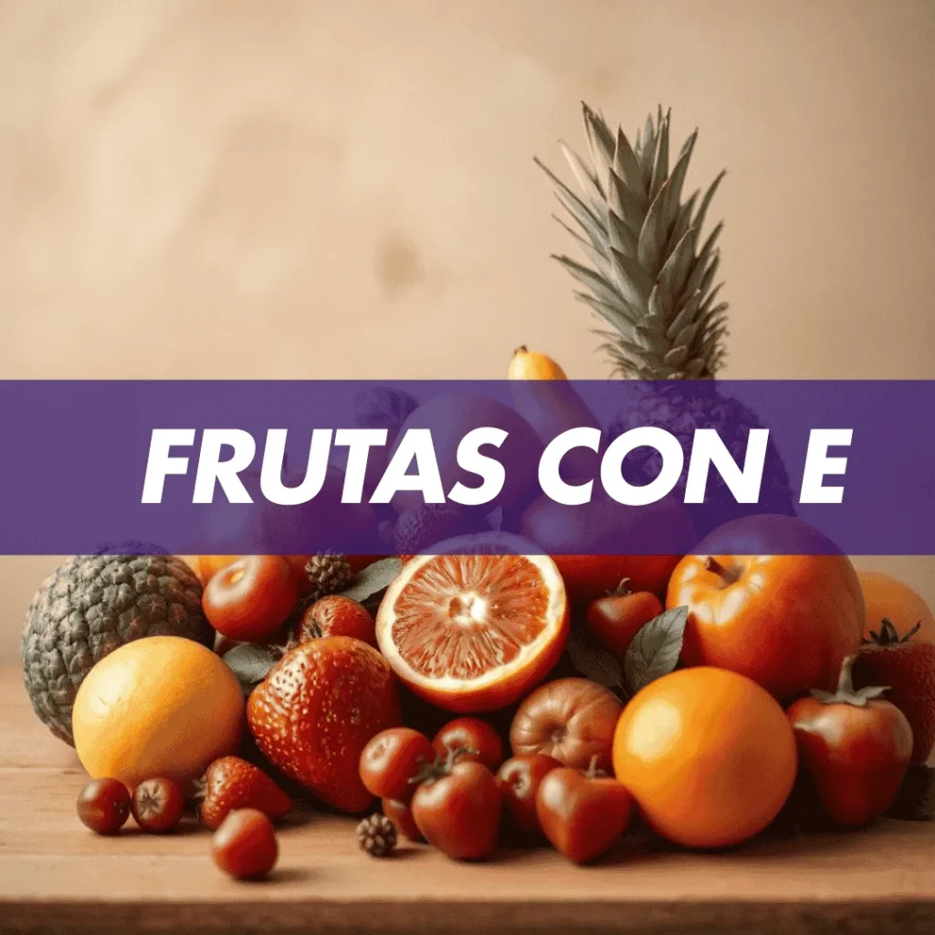 fruta con e
