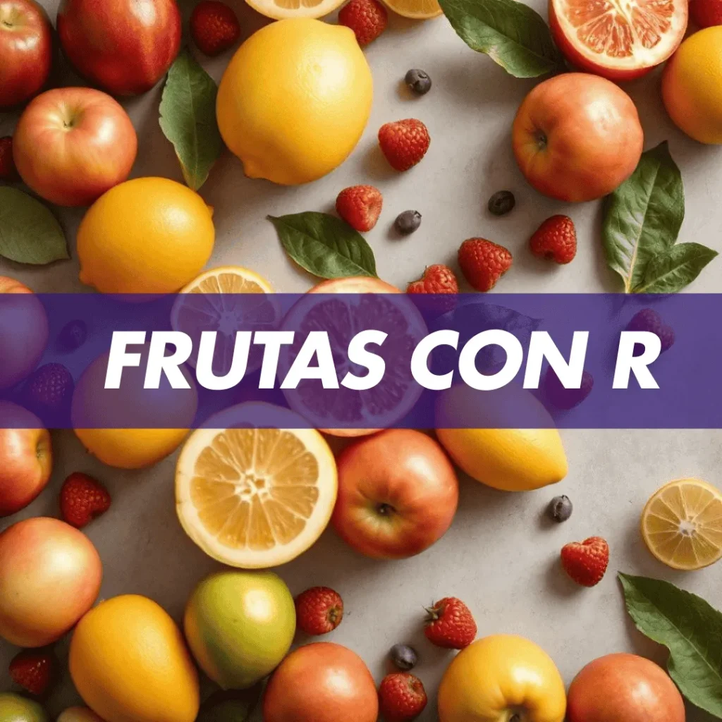 fruta con r