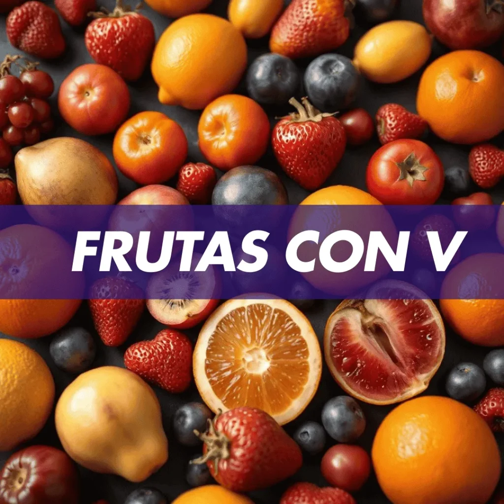 fruta con v