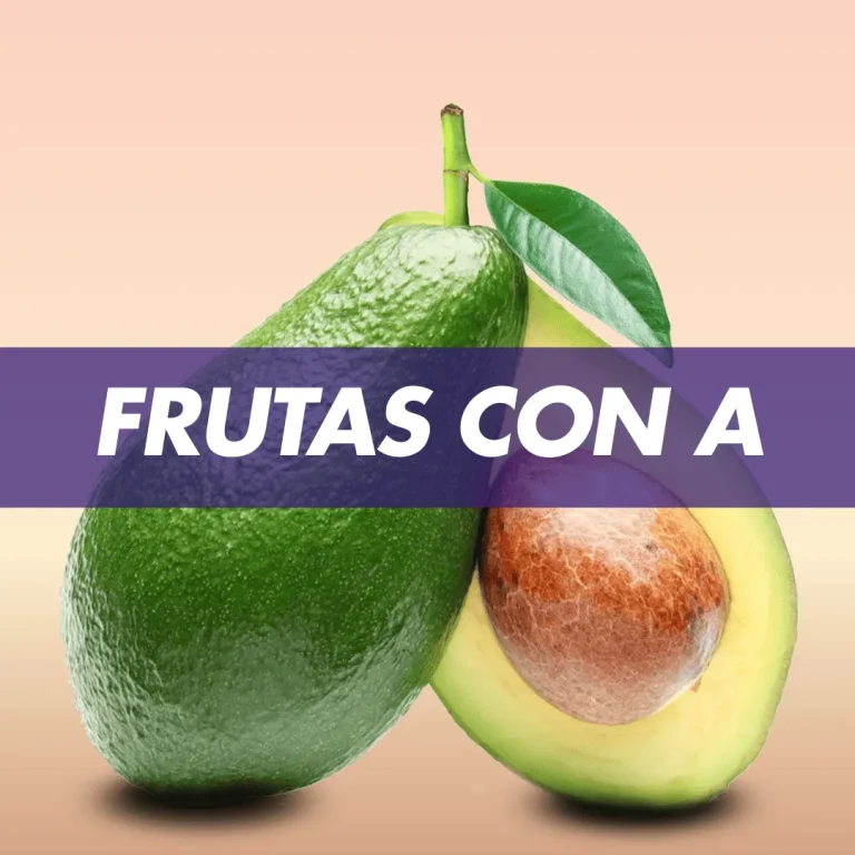 Fruta con A, Frutas Con A